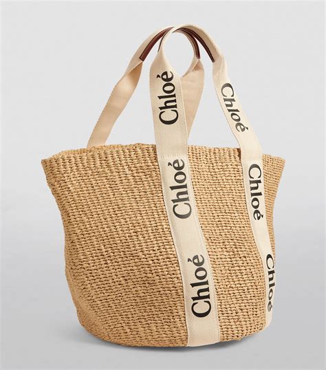 large chloe bag|chloe wicker bag.